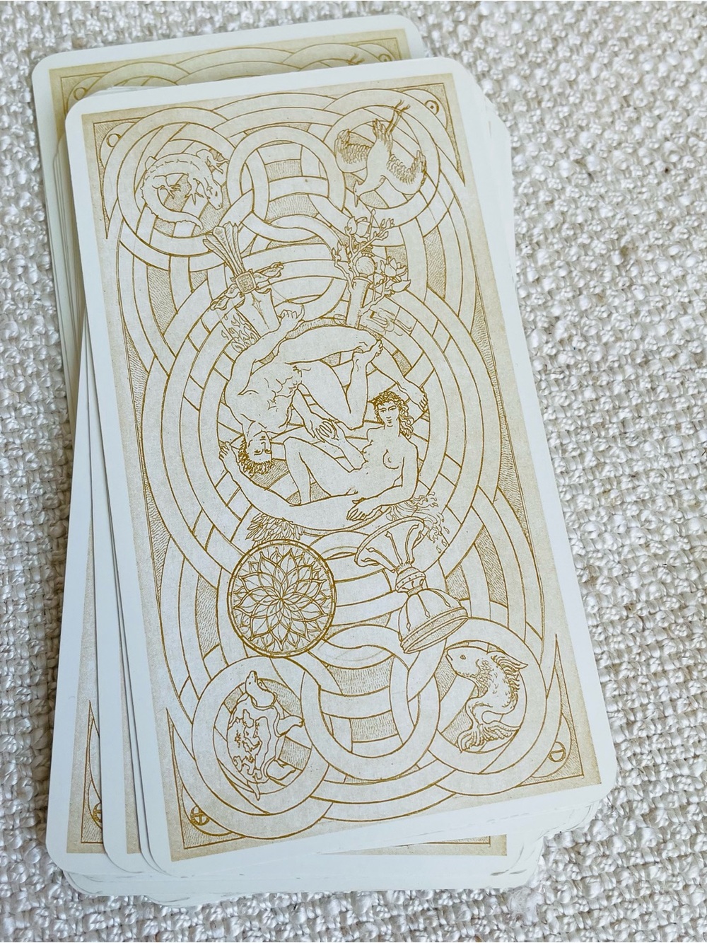 Vintage 1997 Renaissance Tarot Cards Deck w/Instructions - Picture 3 of 8